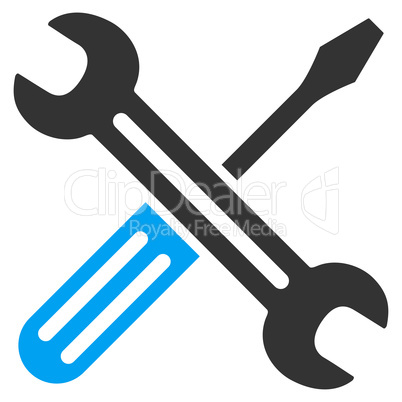 Spanner And Screwdriver Icon