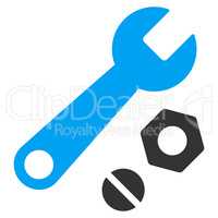 Wrench And Nuts Icon