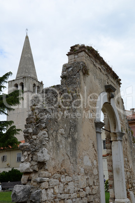 Kirche in Porec, Kroatien