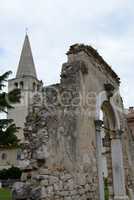 Kirche in Porec, Kroatien