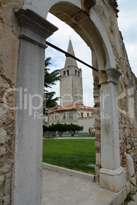 Kirche in Porec, Kroatien