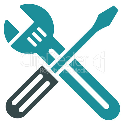 Spanner And Screwdriver Icon