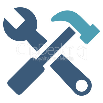 Hammer And Wrench Icon