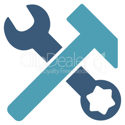 Hammer And Wrench Icon