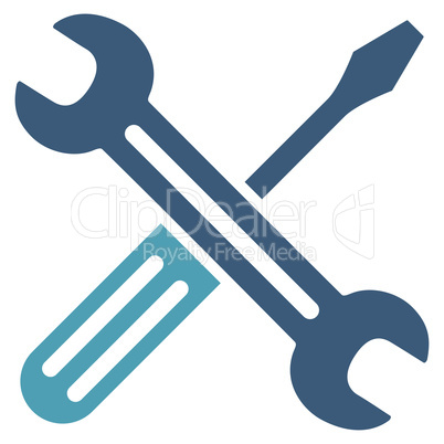 Spanner And Screwdriver Icon