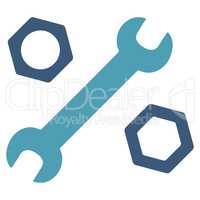 Wrench And Nuts Icon