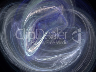 Digital Fractal on Black Digital Fractal on Black