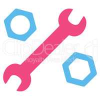 Wrench And Nuts Icon