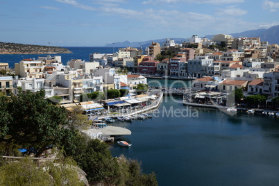 voulismeni-see in Agios Nikolaos, Kreta