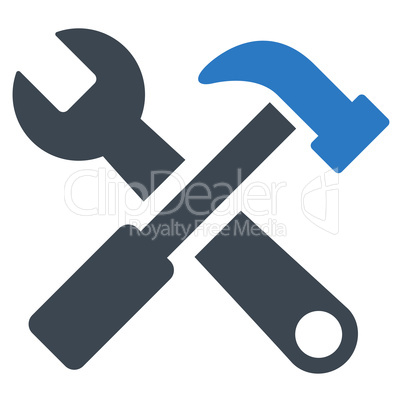 Hammer And Wrench Icon