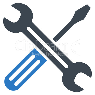 Spanner And Screwdriver Icon