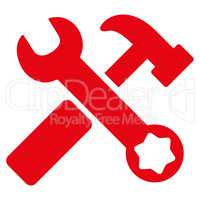 Hammer And Wrench Icon