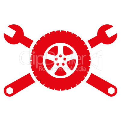 Tire Service Icon