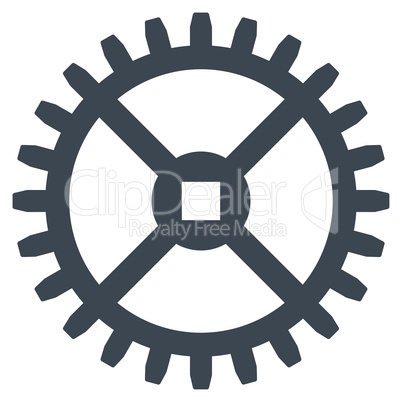Clock Gear Icon