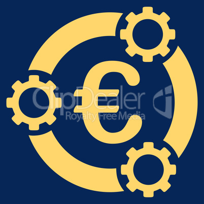 Euro Teamwork Icon