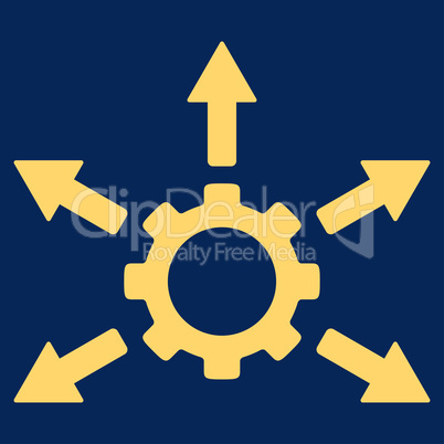 Gear Distribution Icon