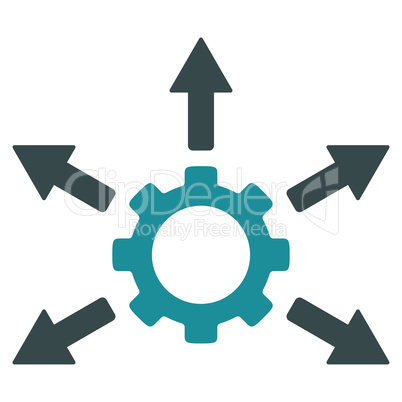 Gear Distribution Icon