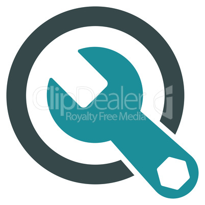 Rounded Wrench Icon