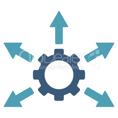 Gear Distribution Icon