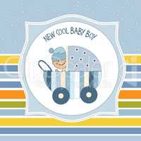 baby boy shower card