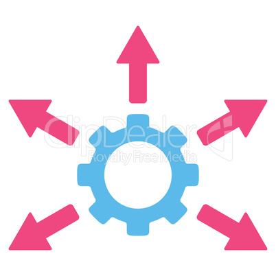 Gear Distribution Icon