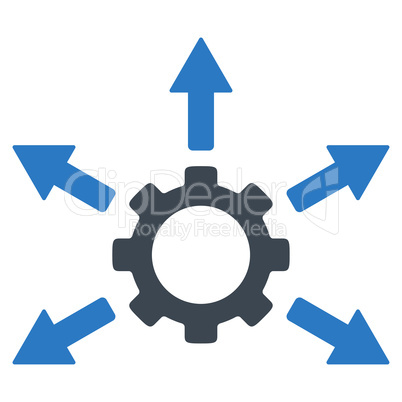 Gear Distribution Icon