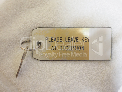 Hotel room key