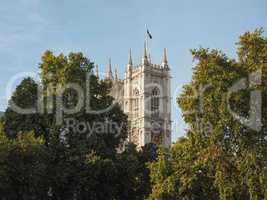 Westminster Abbey in London