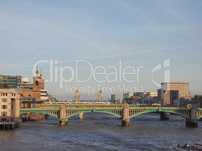 River Thames in London