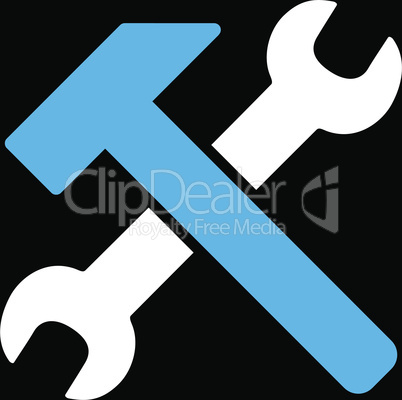 bg-Black Bicolor Blue-White--hammer and wrench v5.eps