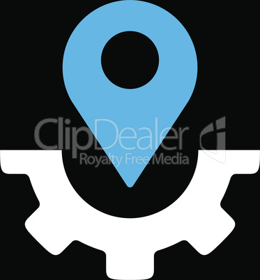 bg-Black Bicolor Blue-White--service map marker.eps