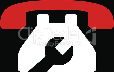 bg-Black Bicolor Red-White--service phone.eps