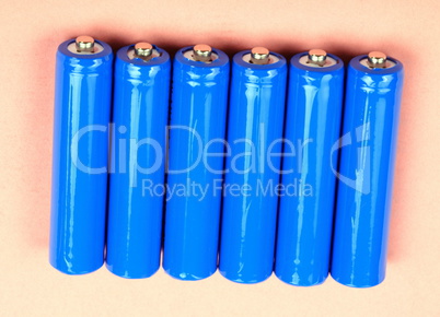 six electric battery