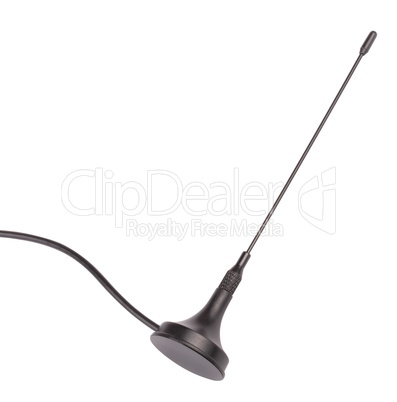 Black Antenna Isolated