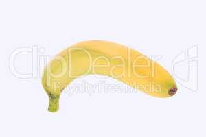 Yellow Banana Isolated