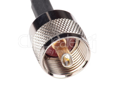 PL259 Connector with Cable Isolated