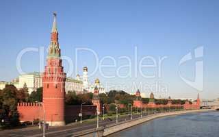 Kremlin Tower, Quay and River