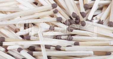 many scattering of matches