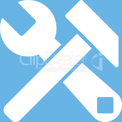 bg-Blue White--hammer and wrench.eps