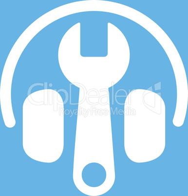 bg-Blue White--headphones tuning.eps