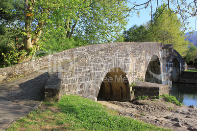 Bridge over water