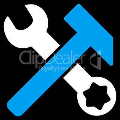 Hammer And Wrench Icon