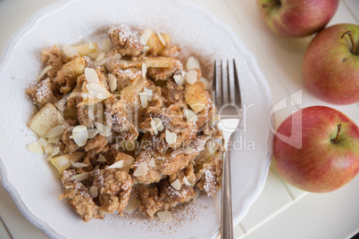 Kaiserschmarrn mit Äpfel