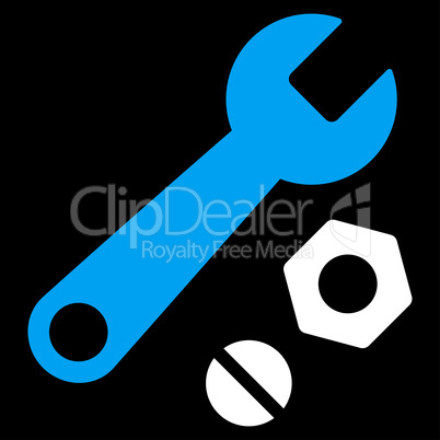 Wrench And Nuts Icon