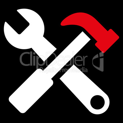 Hammer And Wrench Icon