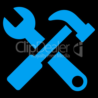 Hammer And Wrench Icon