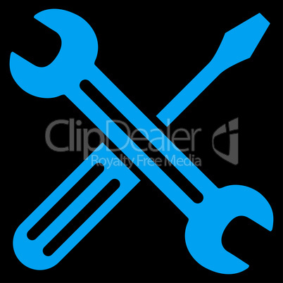 Spanner And Screwdriver Icon