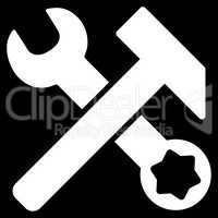 Hammer And Wrench Icon