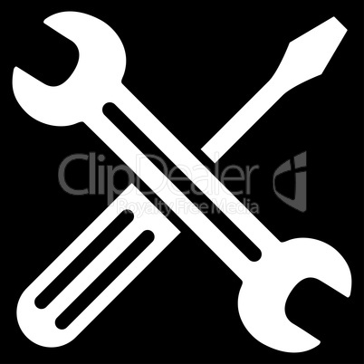 Spanner And Screwdriver Icon