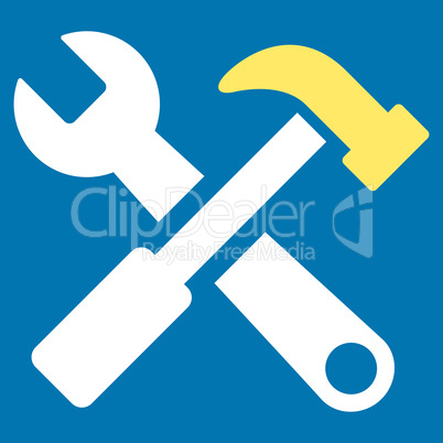 Hammer And Wrench Icon